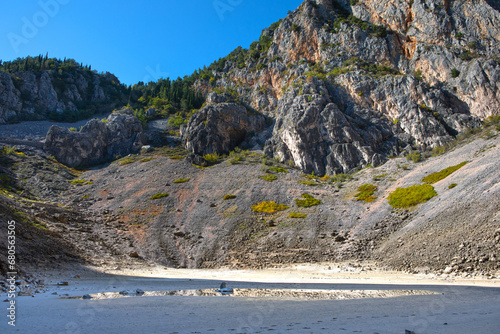 Blue Lake (Croatian: Modro jezero or Plavo jezero) is a karst lake located near Imotski in southern Croatia. Croatia's Famous Blue Lake Has Completely Dried Up