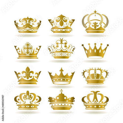 Stylish , fashionable  and awesome  King  and queen typography art and illustrator