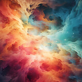 abstract nebula swirls