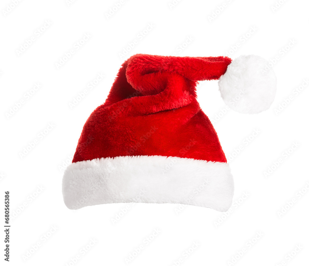 Santa Claus helper hat isolated on white background Santa Claus helper hat isolated on white background