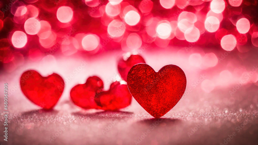 Valentine's day red heart background Valentine's day red heart background