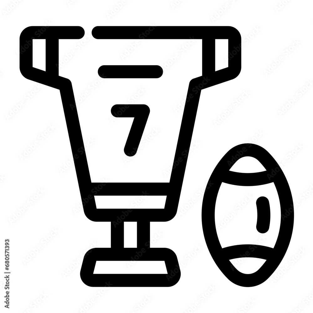 Training Line Icon Training Line Icon