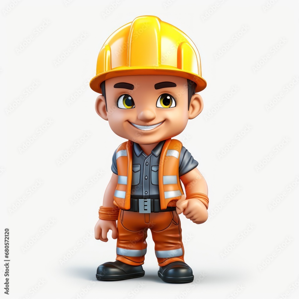 Construction Worker's Hard Hat and Hi-Vis Vest
Construction Worker's Hard Hat and Hi-Vis Vest