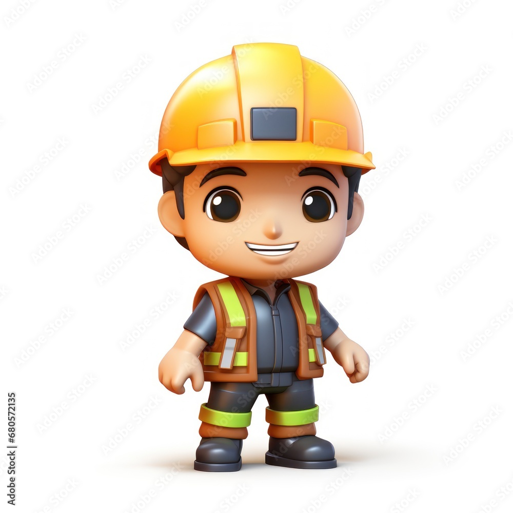 Construction Worker's Hard Hat and Hi-Vis Vest
Construction Worker's Hard Hat and Hi-Vis Vest