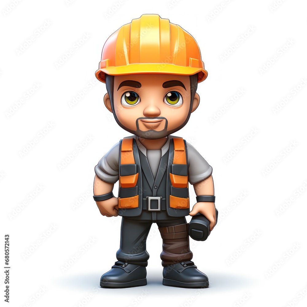 Construction Worker's Hard Hat and Hi-Vis Vest
Construction Worker's Hard Hat and Hi-Vis Vest
