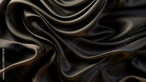 black satin background HD 8K wallpaper Stock Photographic Image