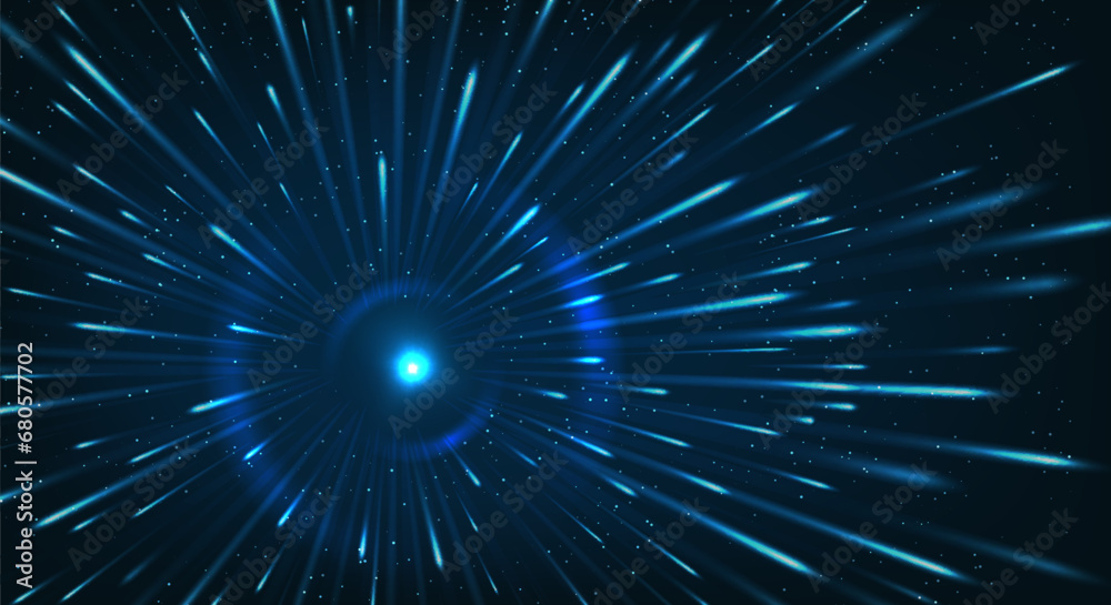 Space quantum jump background Space quantum jump background