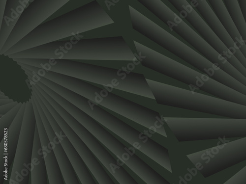 Black premium abstract background with luxury dark lines and geometric shapes. Modern exclusive background for posters, banners, wallpapers, futuristic design concepts, etc.