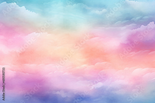 Pastel Colorful Rainbow Digital Paper Textures Ephemera Scrapbook Paper Art Background