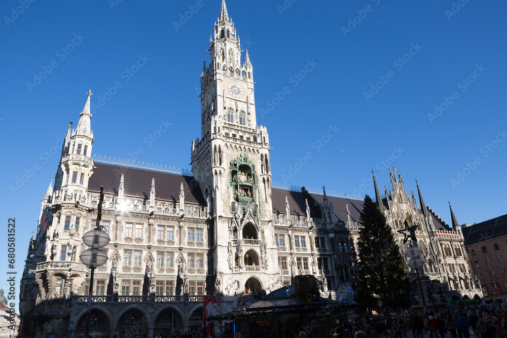 Germany Munich on an autumn sunny day