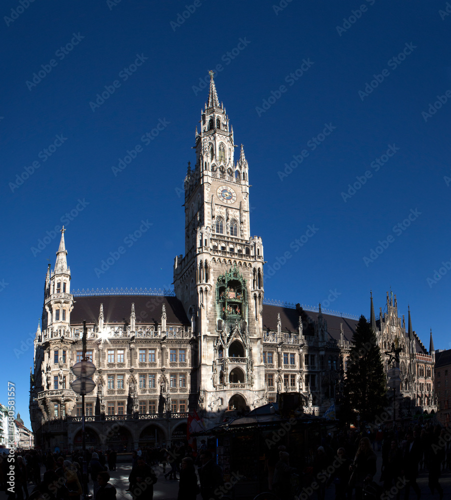 Fototapeta premium Germany Munich on an autumn sunny day