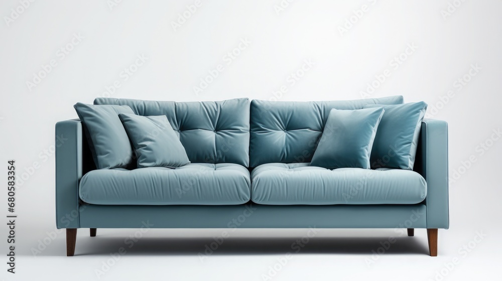 Model sofa isolated on white background Model sofa isolated on white background