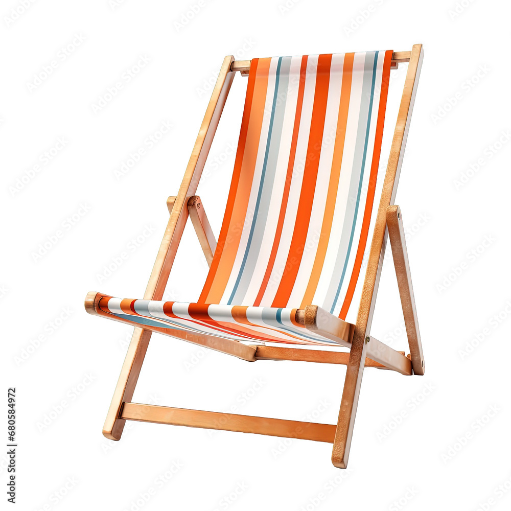 Beach Chair Isolated