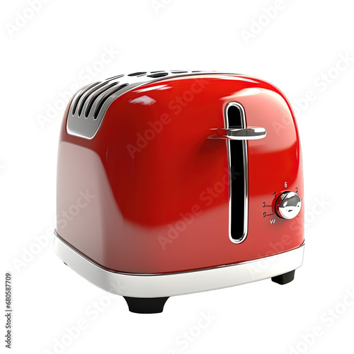 toaster isolated on white
