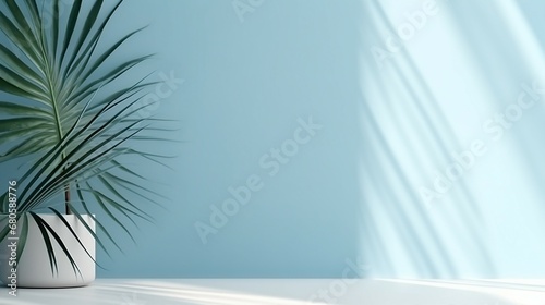 minimal abstract light blue background for product design © Spear