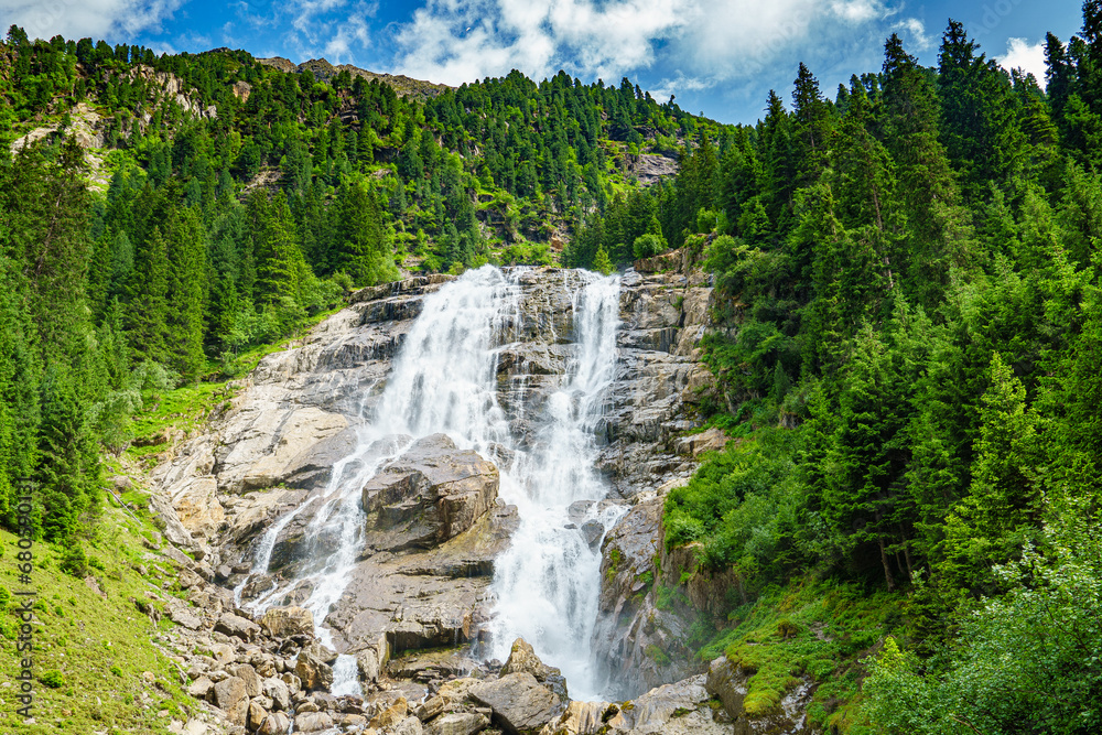 Grawa Wasserfall im Stubaital Grawa Wasserfall im Stubaital