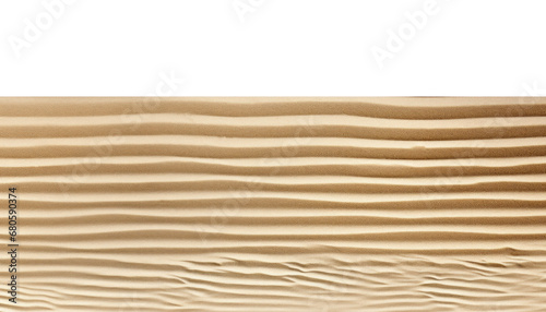 sand on the beach isolated on transparent background cutout