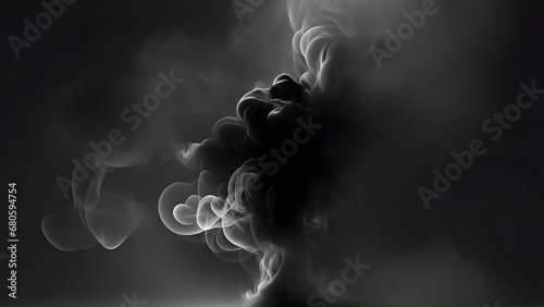 black smoke dark background mysterious magic surprise blurred magical