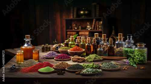non medical treatment with tinctures and herbs
