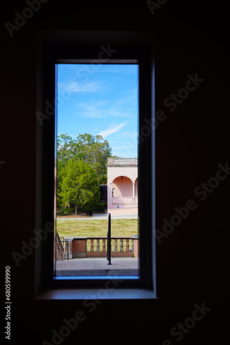 Sarasota  FL  USA - 11 12 2023  The landscape of Ringling museum in Florida  