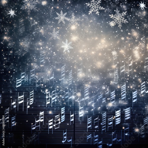 "Musical Wonderland: Christmas Holiday Notes for a Joyful Celebration"Generativ Ai.