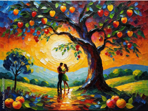 Adam and Eve in the paradise of Eden, Ai