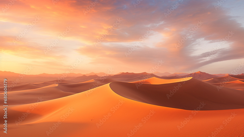 sand dunes in the desert