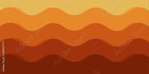 Background Abstract Sunset Wave