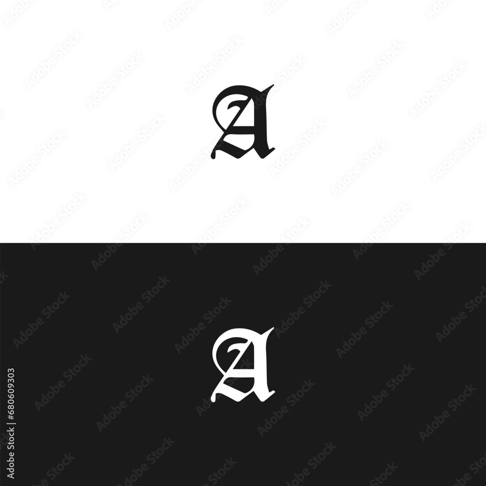 A letter logo design for fashion and beauty and spa company. A letter vector icon. Initial letter A linked circle uppercase monogram logo. A letter logo vector design. A letter logo design for fashion and beauty and spa company. A letter vector icon. Initial letter A linked circle uppercase monogram logo. A letter logo vector design.
