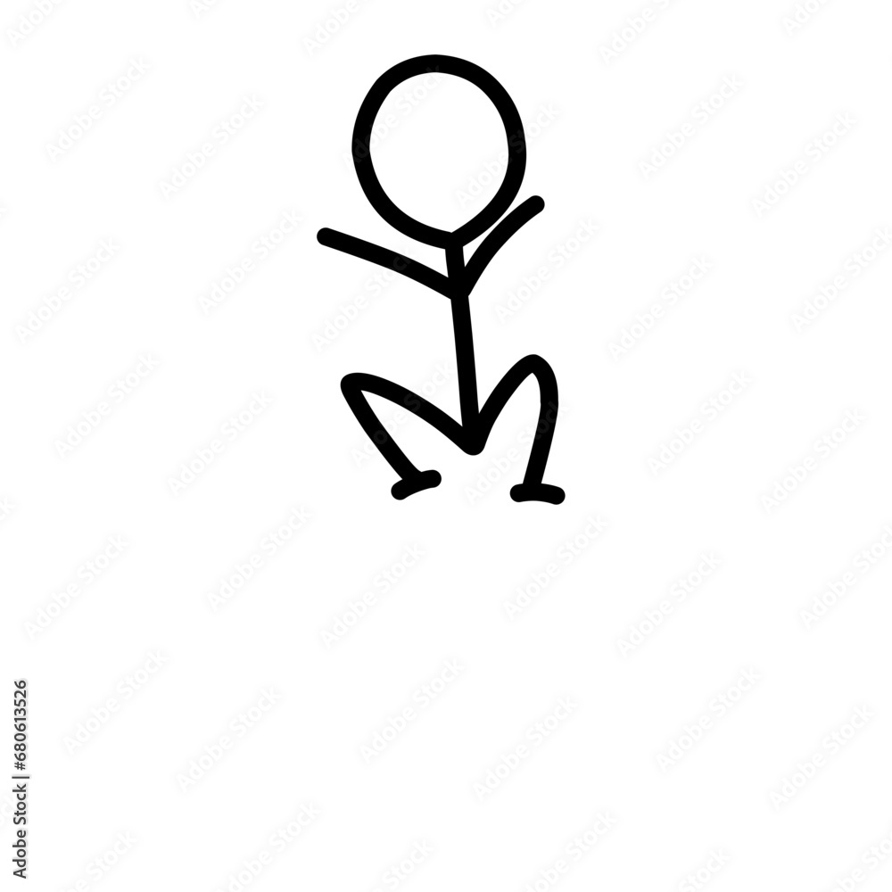 Stickman with various Poses Stickman with various Poses