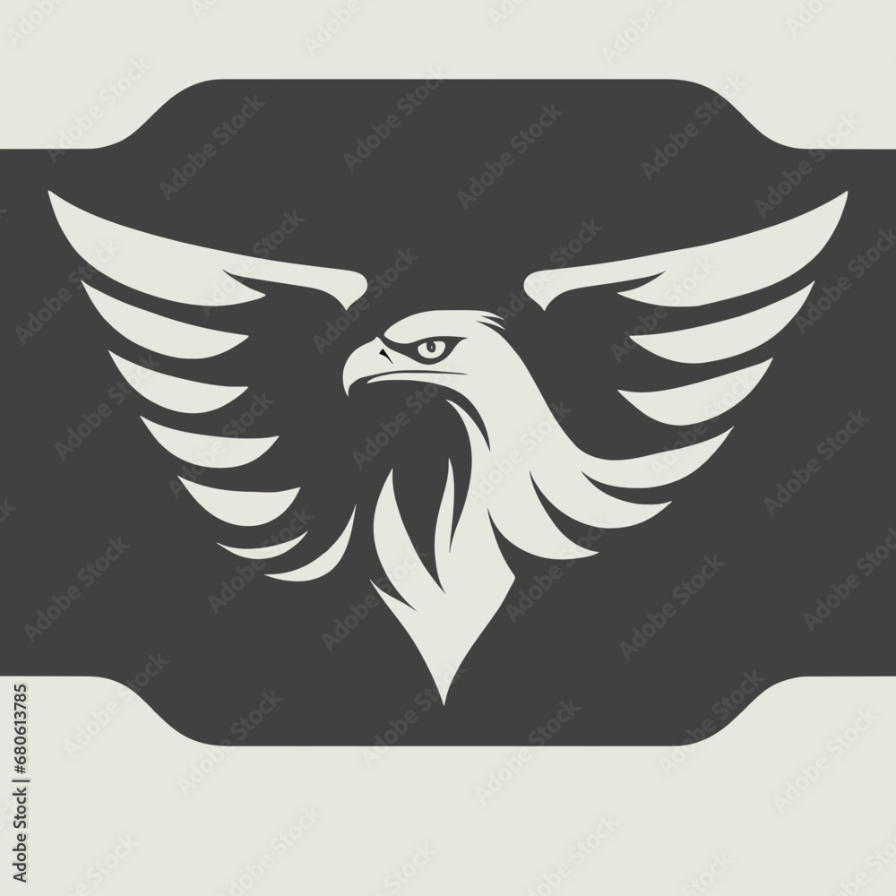 Obraz premium Eagle tattoo vector