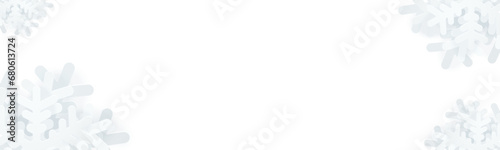 Isolated snowflakes. For your design christmas card. Transparent background