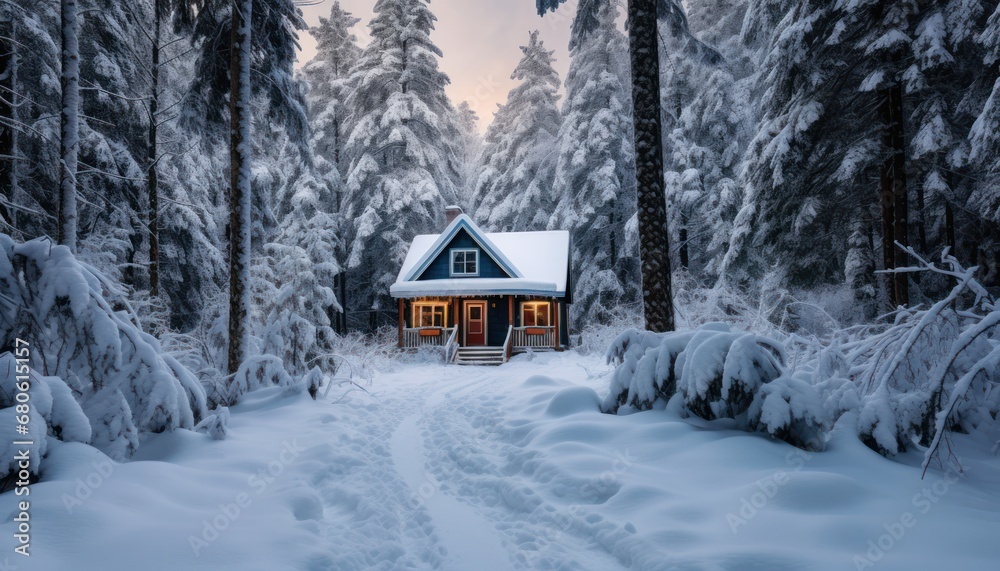 A Cozy Retreat in the Enchanting Winter Wonderland