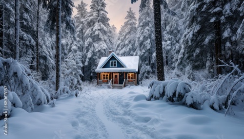 A Cozy Retreat in the Enchanting Winter Wonderland © Anna
