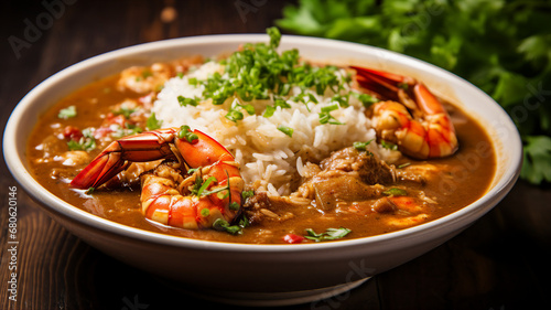 Flavorful Shrimp and Crab Gumbo © Michael
