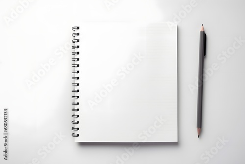 an open notebook with a pencil next to it Generative AI © Bipul Kumar