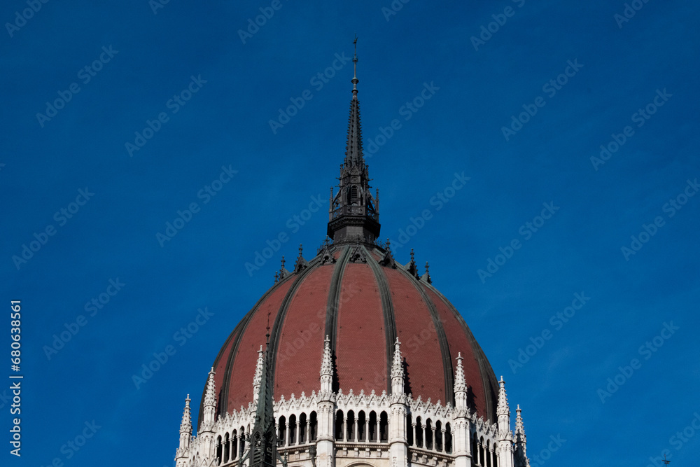 Naklejka premium Budapest Parliament Dome 