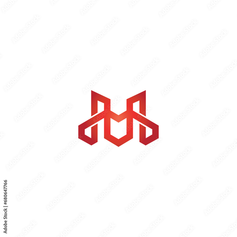 Initial Letter N Gradient Style a Logo Design Initial Letter N Gradient Style a Logo Design