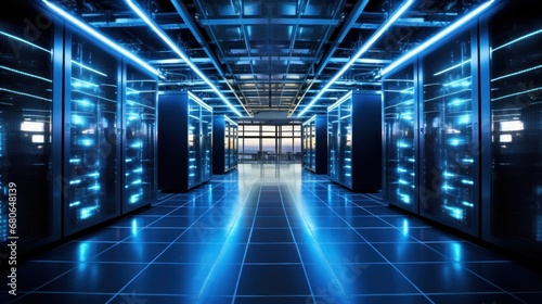 AI Elegance Unveiled Inside the Advanced Data Center © MAY