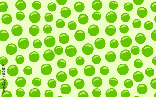 Green pea beans seamless pattern. Beans vector graphic. Vegan protein source. Green Wallpaper with peas.