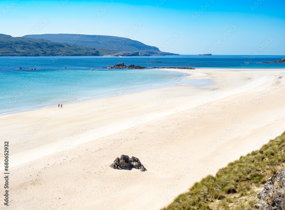 Obraz premium Balnakeil beach in Sutherland, Scotland