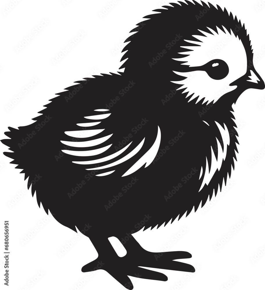 Fototapeta premium Chicken Silhouettes Chicken EPS Vector Chicken Clipart