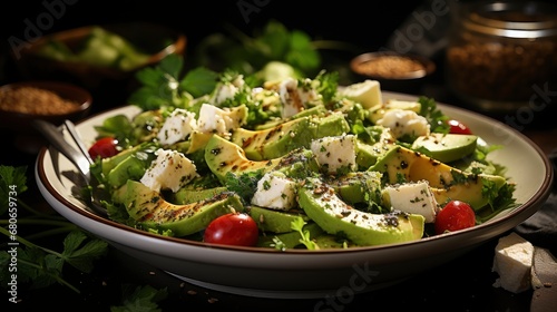 Classic Greek Salad Fresh Vegetables Feta, Background Images, Hd Wallpapers, Background Image