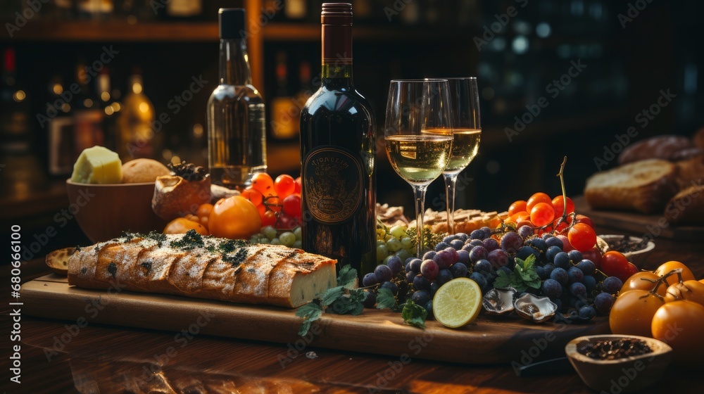 Food Background Seafood Wine Lots Copy, Background Images, Hd Wallpapers, Background Image