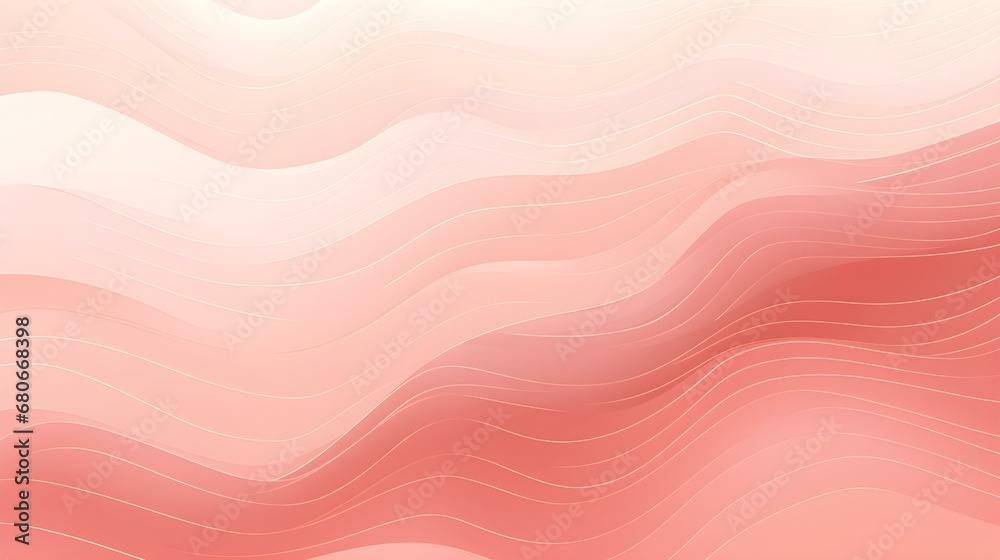 custom made wallpaper toronto digitalMinimalistic Background of abstract Waves in blush Colors. Creative Retro Wallpaper