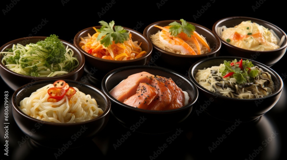 Set Bowls Tasty Chinese Food On, Background Images, Hd Wallpapers, Background Image Set Bowls Tasty Chinese Food On, Background Images, Hd Wallpapers, Background Image