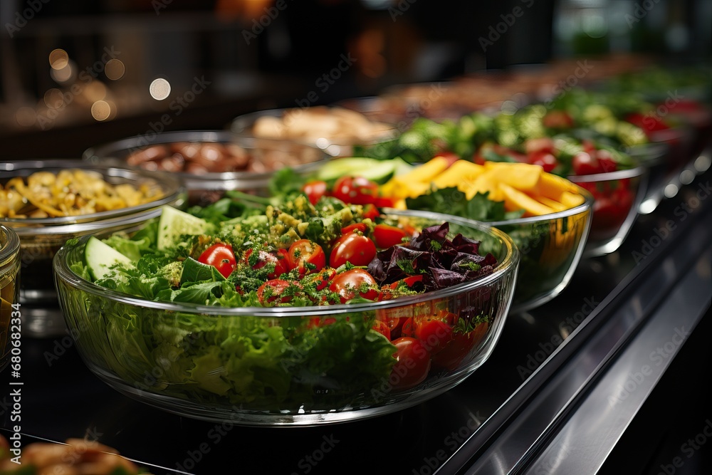 all inclusive food buffet at the hotel