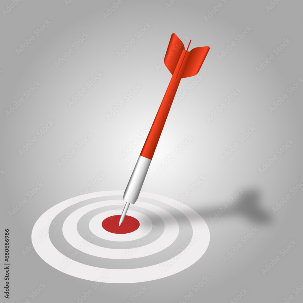 Vector target concept Vector target concept