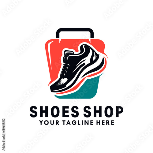 Shoes Shop Logo Design Template