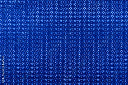 Background pattern in blue, checkered texture use as background with blank space for design, © Marek